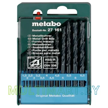 Набор сверл Metabo 627161000 (13 предметов)